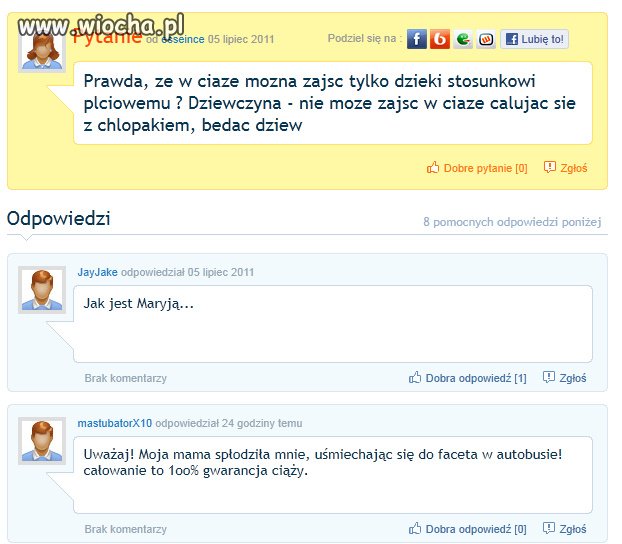 Jak głupie pytanie