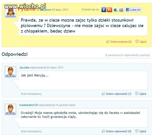 Jak głupie pytanie