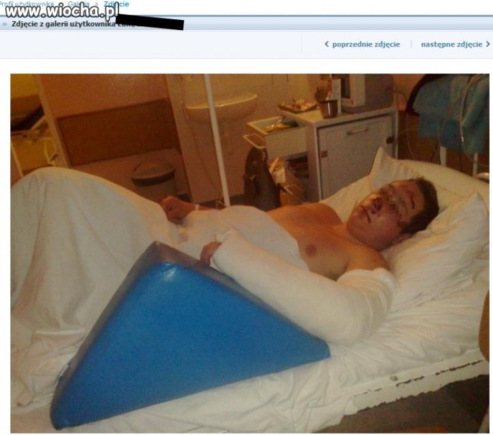 Kolejny chwalący się