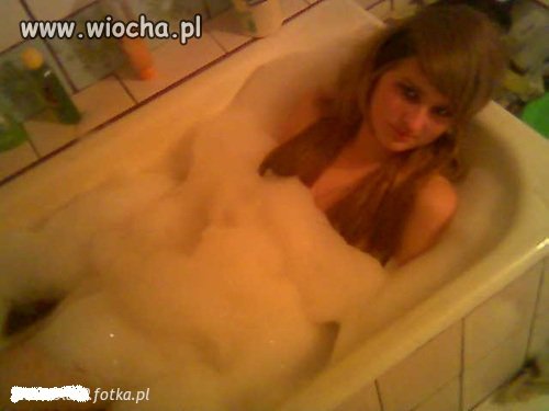 Myję się i muszę się tym pochwalić. 