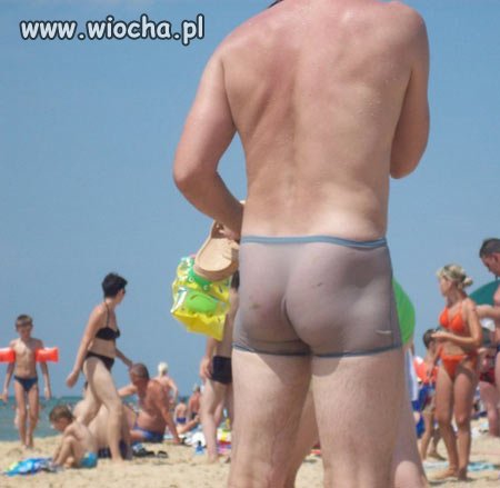Takie tam na plaży