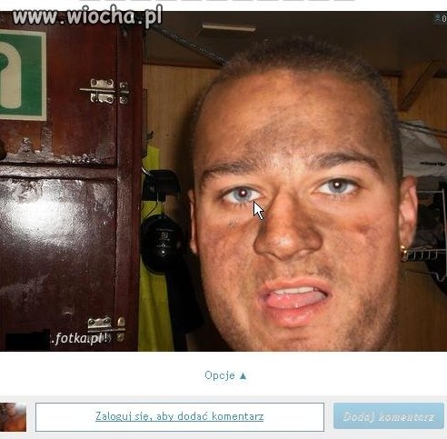 Trochę się osmolił