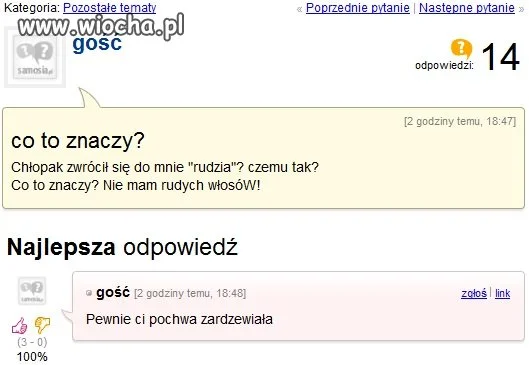 Moja rudzia 