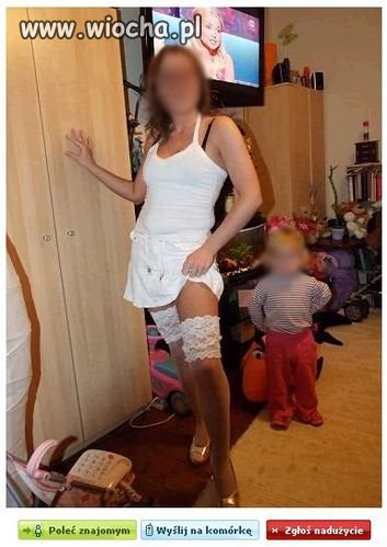 Mama pozuje 