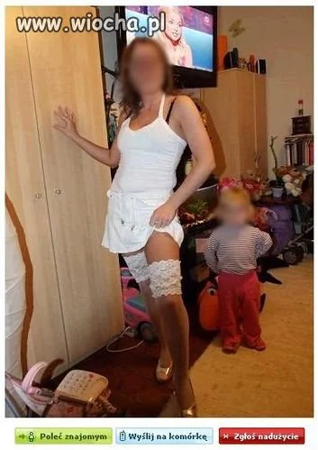 Mama pozuje 