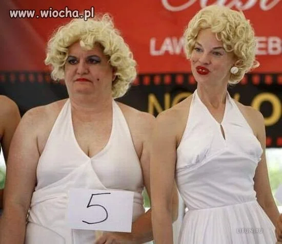 Prawie jak Marilyn...