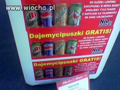 Media Markt do każdej lodówki dorzuci Ci...