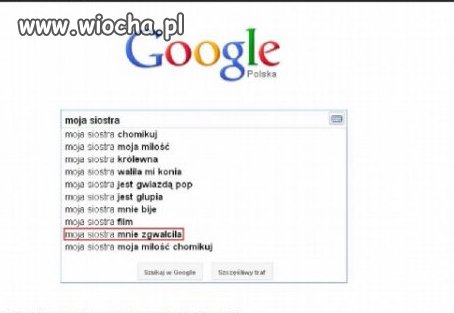 Moja siostra..