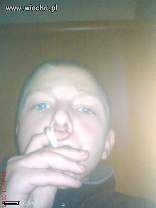 Lans na fajki, i brudne paznokcie