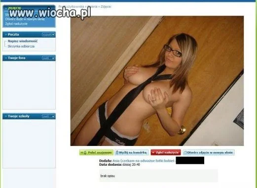 Nasza Klasa - międzynarodowy portal pornograficzny.
