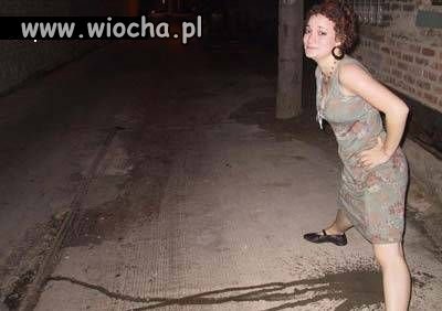Nie wytrzymała?