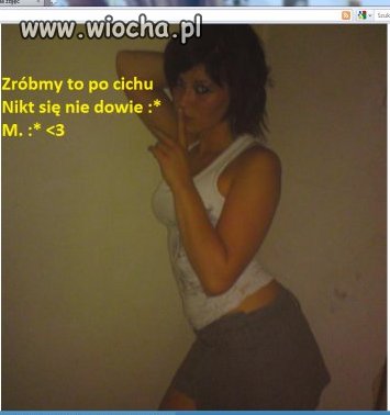 Taa, teraz na pewno nikt się nie dowie.