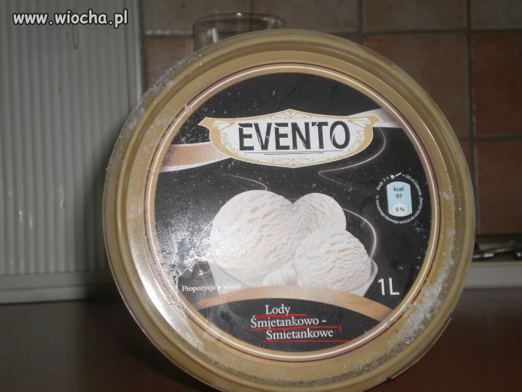 Lody śmietankowo-śmietankowe! Tylko w biedronce!