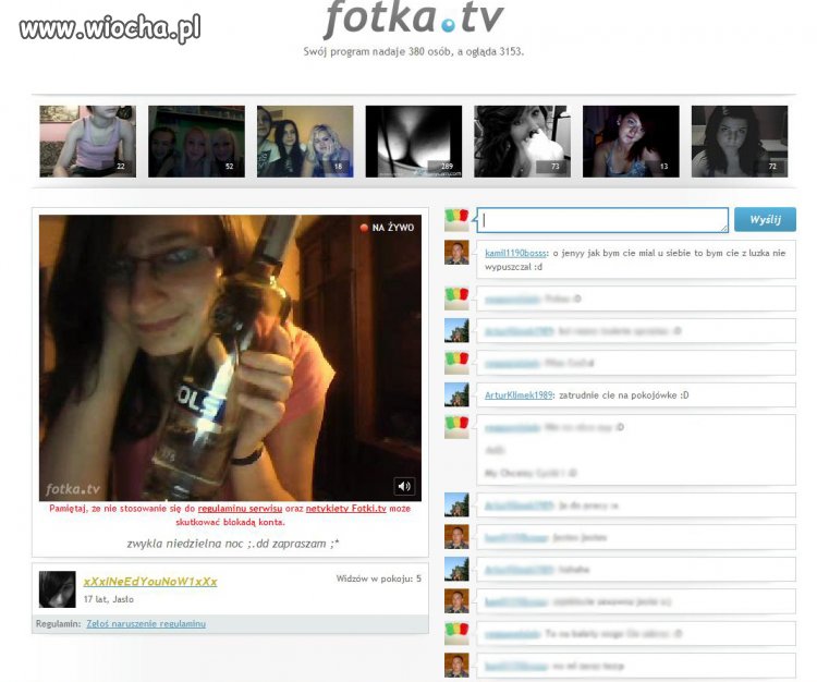 Lans małolaty na alkohol + propozycje