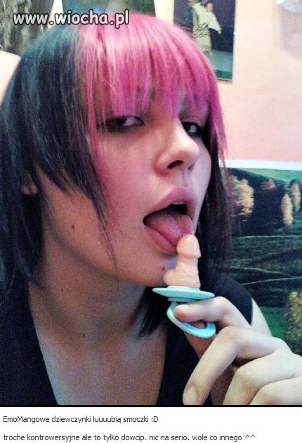 Emo dziewczynka