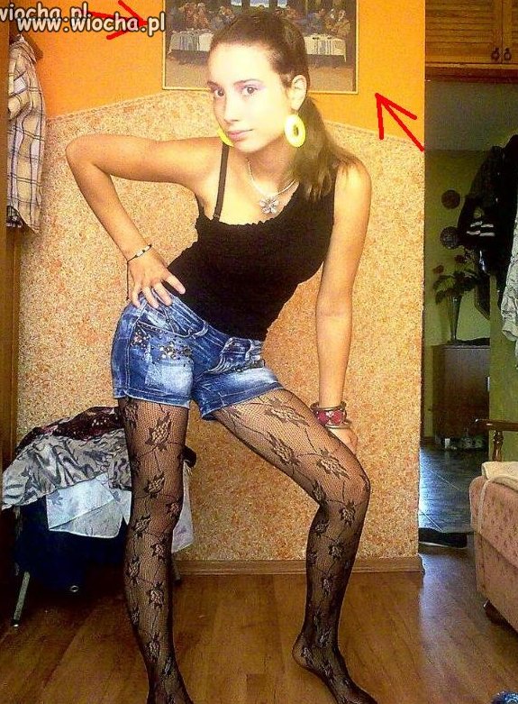 Przy obrazie z Ostatniej Wieczerzy