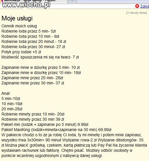 Moje usługi