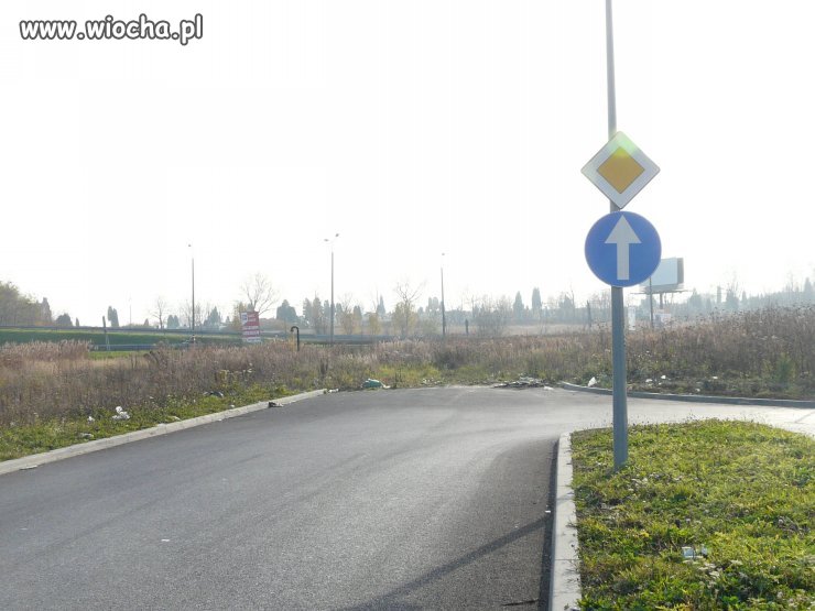 Jedź prosto, to droga z pierwszeństwem