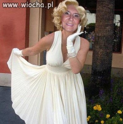Marilyn Monroe kilka lat później