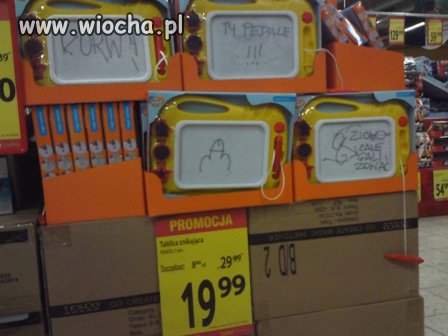 Niektórzy nawet w sklepie