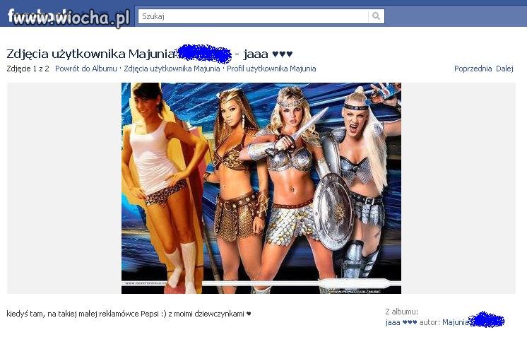 ''z moimi dziewczynkami '' ... pozazdrościć znajomości !