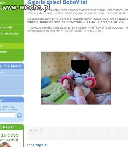 Niemowlę w eortycznych kajdankach...