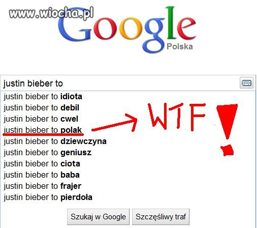 Bieber to Polak 