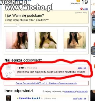 Ehh to sie nazywa szczerość