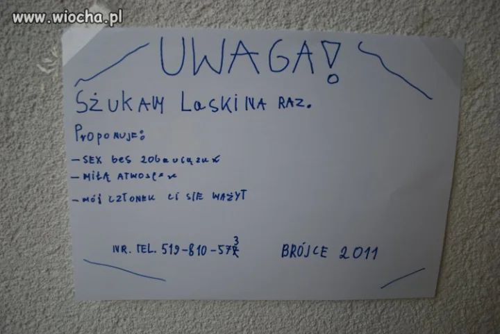 Ktoś nie ma brania