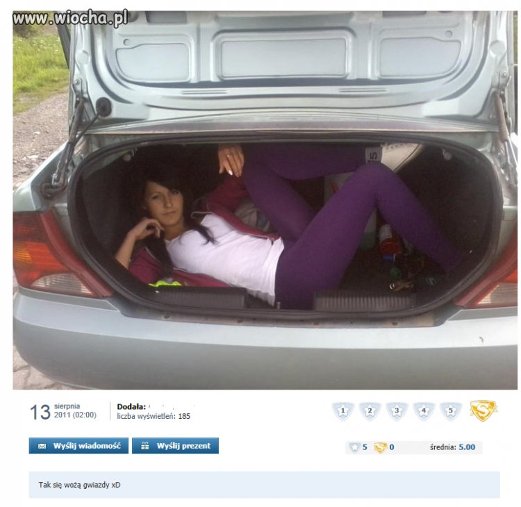 Tak sie wozi wiocha