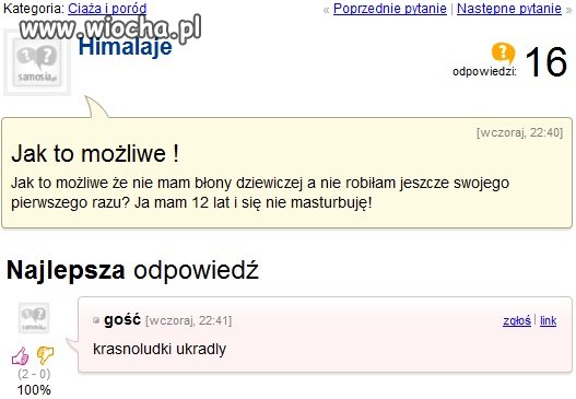 Krasnoludki ukradły.