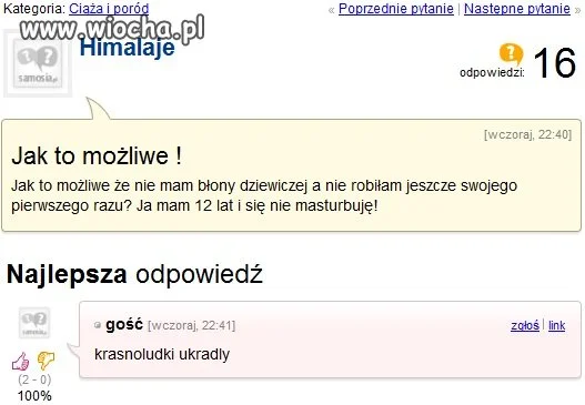 Krasnoludki ukradły.