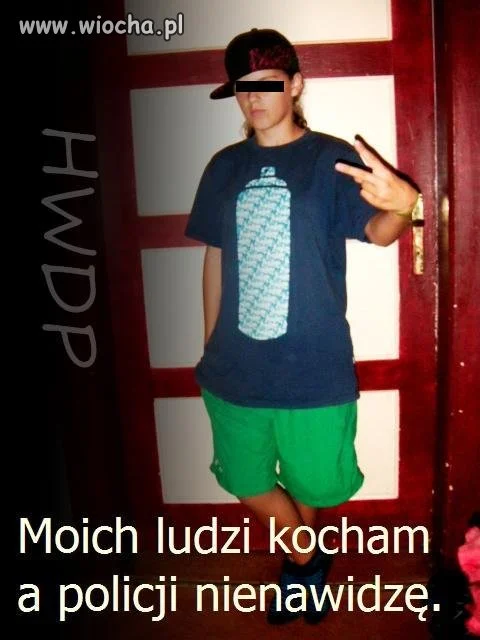 Nie miała nigdy do czynienia nic z policją...