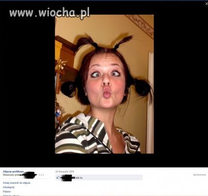 Dzióbek, zez, dziwny fryz = kosmita 