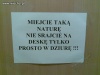  W WC dobry cel i trafienie w dziurę to podstawa!