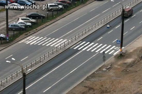 Prawie jak przejście dla pieszych.