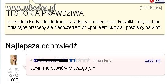 Wzruszyła mnie twoja historia 