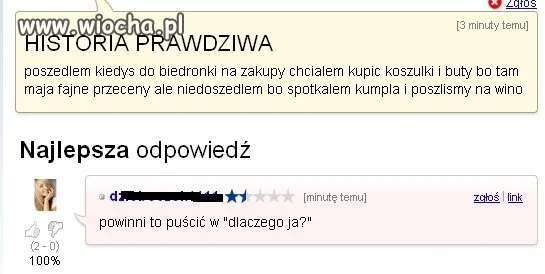 Wzruszyła mnie twoja historia 