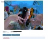 W głębi oceanu.