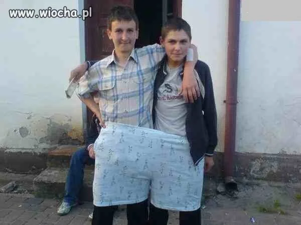 Gacie po tacie???