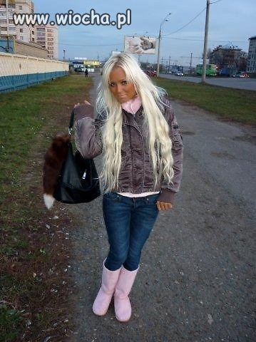 Tapeta,blond czupryna...
