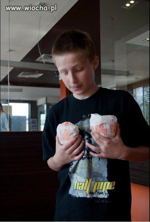 Moje hamburgery!!!