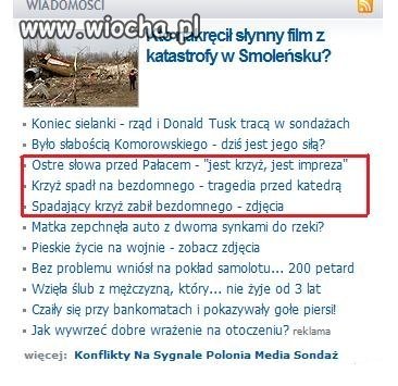 Jest krzyż, jest impreza 