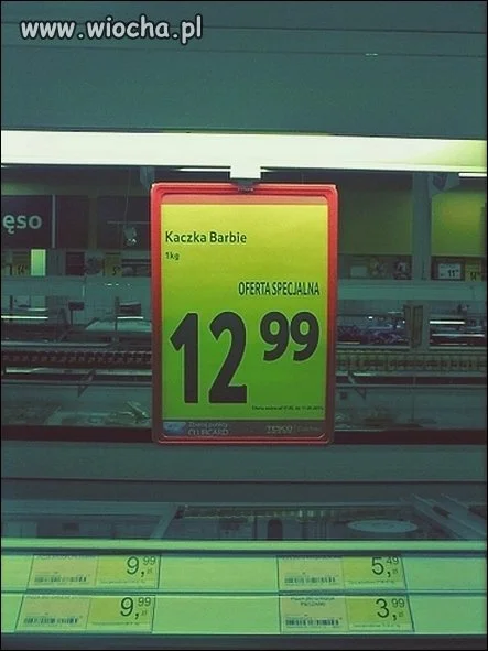 Oferta specjalna Tesco...