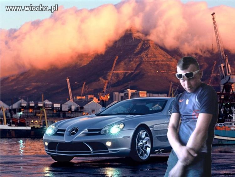 Zdjęcie z serii mistrz Photoshopa
 