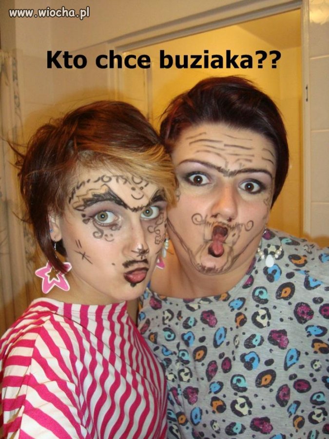 Makijaż...