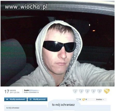 "To mój ochraniasz"