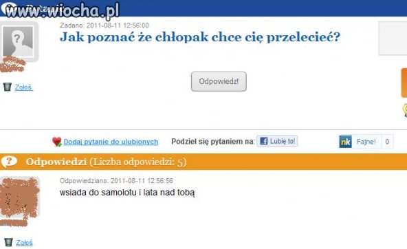 Jakie pytanie 