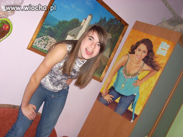 Miley w wykonaniu Eli...