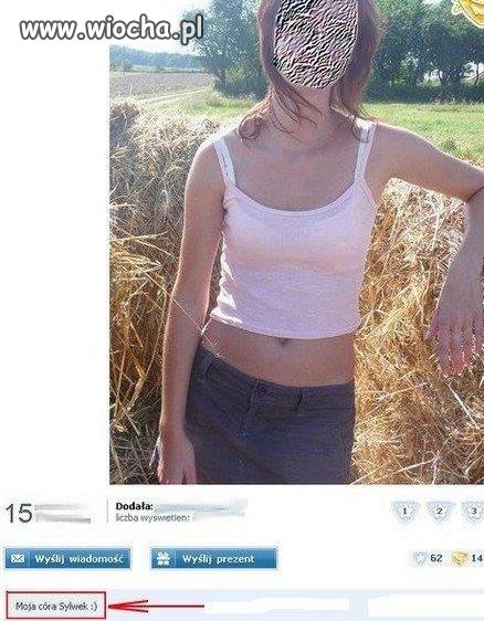 Moja córa Sylwek 